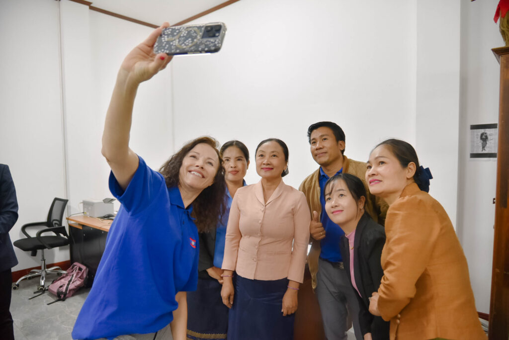 Donor Visiting GAMCIL in LPB-50