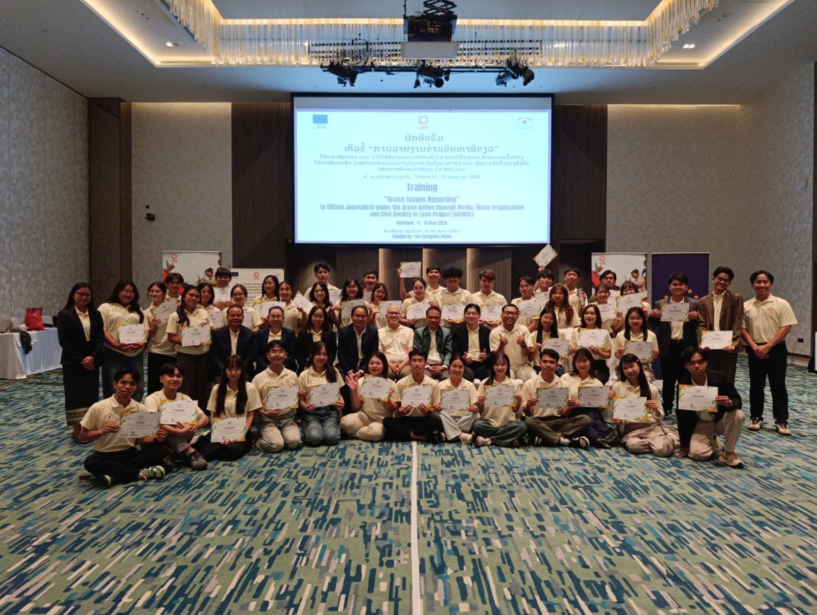Training on Green Issues Reporting for citizen journalists
